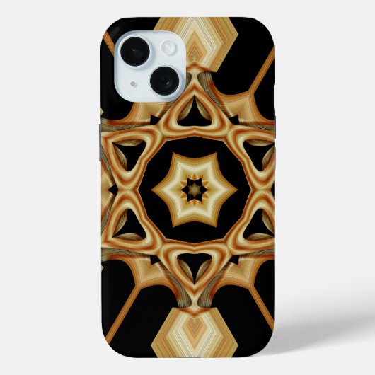 トライバル アンバー Case-Mate iPhoneケース (裏面)