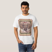 トライバル エレファント Tシャツ (正面フル)