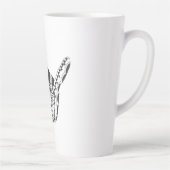 トライバル、サーフズアップ カフェラテマグ (右)