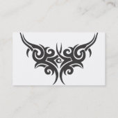 トライバル・ベクトル・クリップアート5、名前、住所1、住所… 名刺 (裏面)