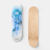 *~*トライバル・ボホ・シャーマンの神聖なドリームキャッチャー スケートボード (正面)