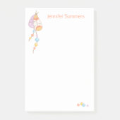 トライバル・ボホ・ドリームキャッチャーの羽根とビーズ ポストイット (正面)