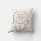 トライバル・ボホ・ドリームキャッチャー クッション (裏面)