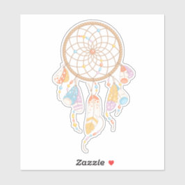 トライバル・ボホ・ドリームキャッチャー シール