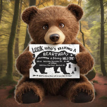 トライバル・ボホ・ベア・誕生日・ワイルド・ワン！