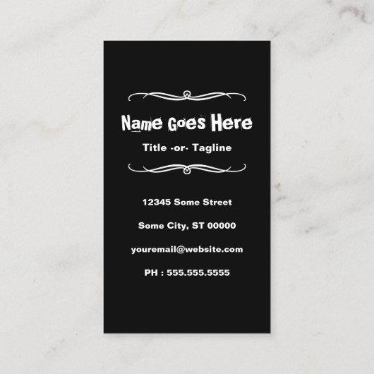 トライバルatv traills 名刺 (裏面)