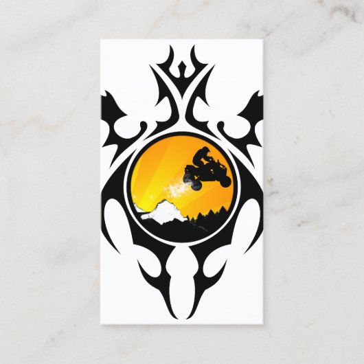 トライバルatv traills 名刺 (正面)