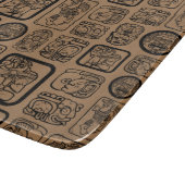 トライバルMAYA古代マスクパターン1 カッティングボード (角)