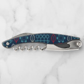 トライバ伝統的ル・パターン・アート ソムリエナイフ (裏面)