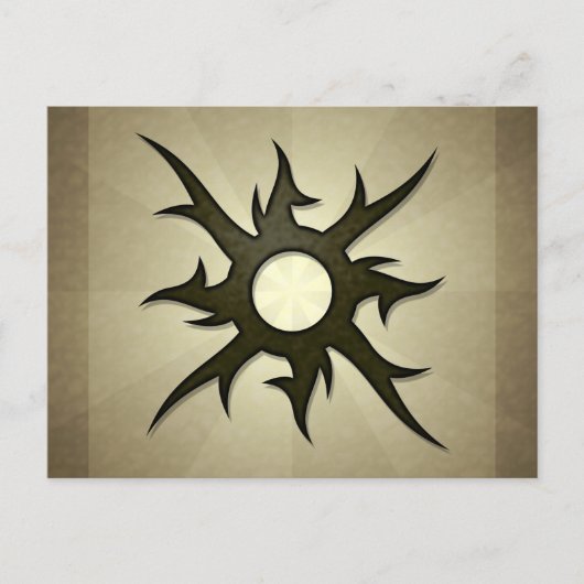 トライバ太陽のルソーンズはがき ポストカード (正面)