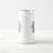 トライバ芸術的ルデザイン ビールジョッキ (中央)