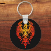 トライバ飾ルフェニックス キーホルダー (正面)