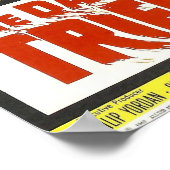 トライフの日 – ヴィンテージホラー映画 ポスター (角)