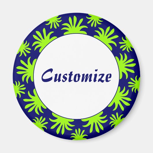 トライフィズテンプレートの午後 マグネット (正面)