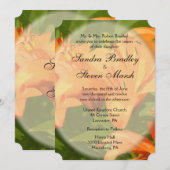 トライフルール ウェディング 招待状 (正面/裏面)