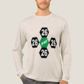 トライブレンド 長袖シャツ オートミール色 デザイン スポーツ トライブレンドＴシャツ (正面)