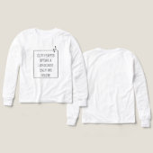 トライブレンドTシャツ (デザイン 正面＆背面)