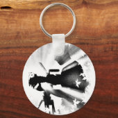 トライペ・デ・カメラ・プレト・エ・シンザ キーホルダー (正面)