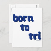 トライロゴ付き生まれのさまざまな製品 ポストカード (正面/裏面)
