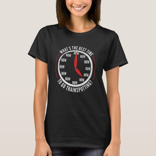 トラインスポッター列車 Tシャツ (正面)