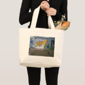 トラインド ラージトートバッグ (正面(商品))