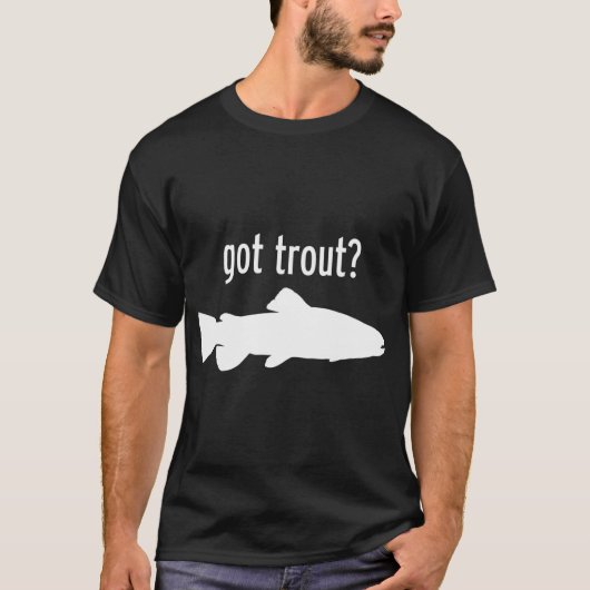 トラウトいる? Tシャツ (正面)