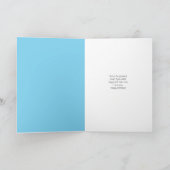 トラウトトゥアンクル誕生日 カード (内部)