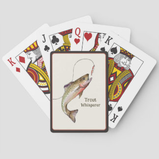 トラウトフィッシングポーカー トランプ