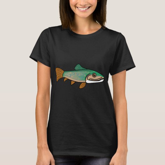 トラウトフィッシング Tシャツ (正面)