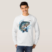 トラウトフィッシング Tシャツ (正面フル)