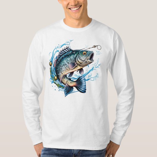 トラウトフィッシング Tシャツ (正面)