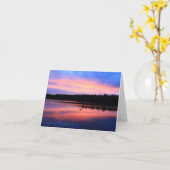 トラウト湖 カード (黄色い花)