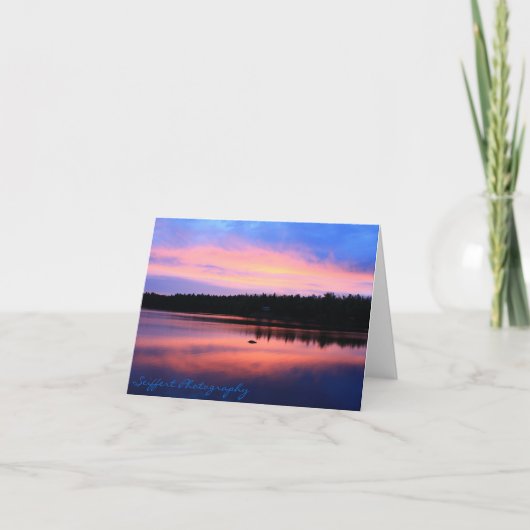 トラウト湖 カード (正面)