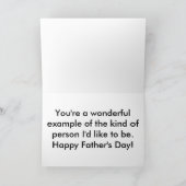 トラウト父のデイカード(大プリント) カード (内部)