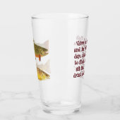 トラウト魚釣りピントガラス タンブラーグラス (左)