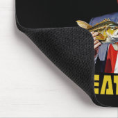 トラウト魚釣りメイク魚釣り素晴らし再びトランプが勝った2 マウスパッド (コーナー)