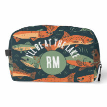 トラウト魚釣りモノグラム