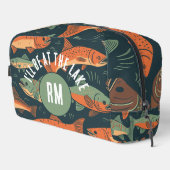 トラウト魚釣りモノグラム ドップキット (右コーナー)