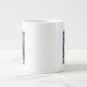 トラウト魚釣り断面-モンタナ ジャンボコーヒーマグカップ (正面)