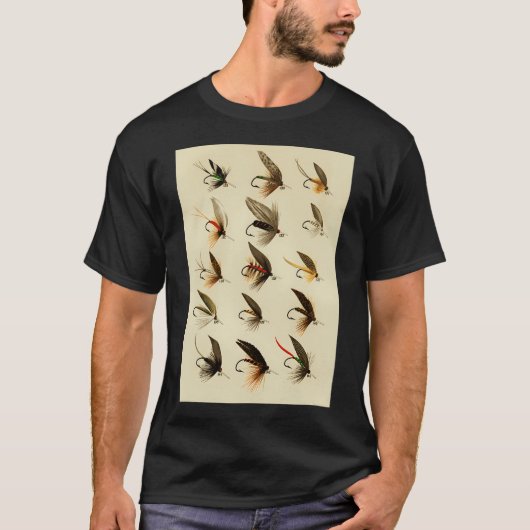 トラウト フライ Tシャツ (正面)