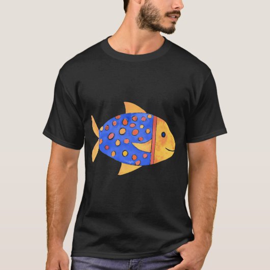 トラウト&フラワーズ Tシャツ (正面)