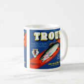 トラウト・ブランド コーヒーマグカップ (正面右)