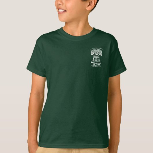 トラウト・ユース・バックロゴ グリーンシャツ Tシャツ (正面)
