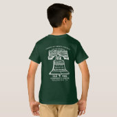 トラウト・ユース・バックロゴ グリーンシャツ Tシャツ (裏面フル)