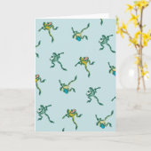 トラウバドゥートーズのノートカード カード (黄色い花)