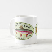 トラウバム魚釣り コーヒーマグカップ (正面左)