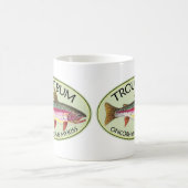 トラウバム魚釣り コーヒーマグカップ (中央)