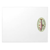 トラウバム魚釣り ノートパッド (正面)