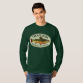 トラウバム魚釣り Tシャツ (正面フル)