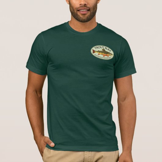 トラウバム魚釣り Tシャツ (正面)